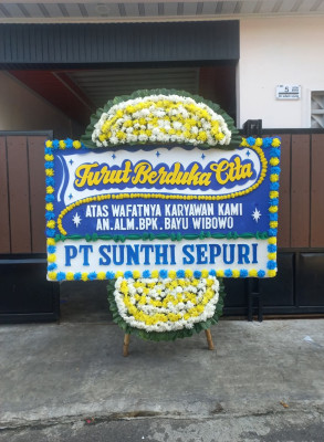 Papan Bunga Duka di Singingi Hilir